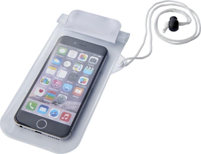 Waterproof smartphone storage pouch