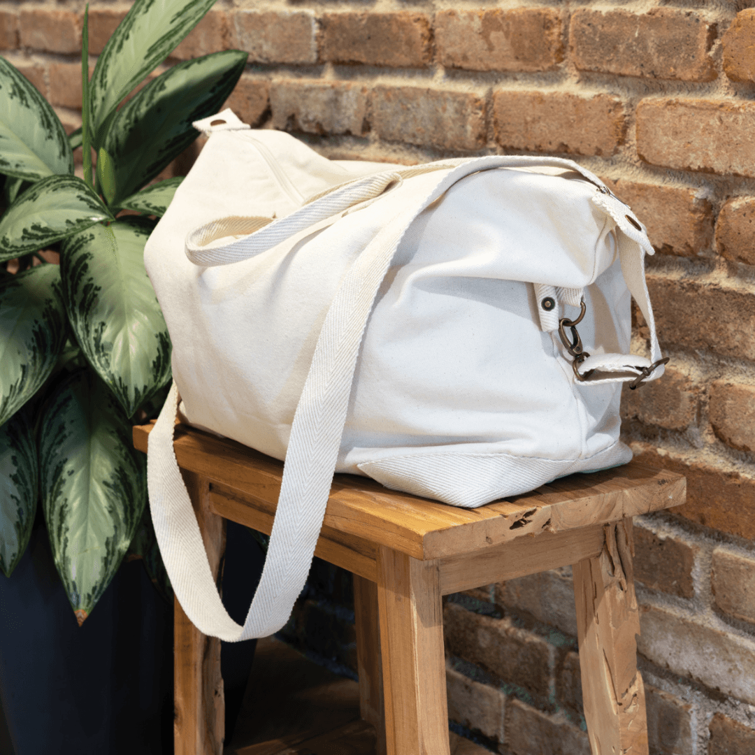 The Kezar AWARE™ Recycled Canvas Deluxe Weekend Bag
